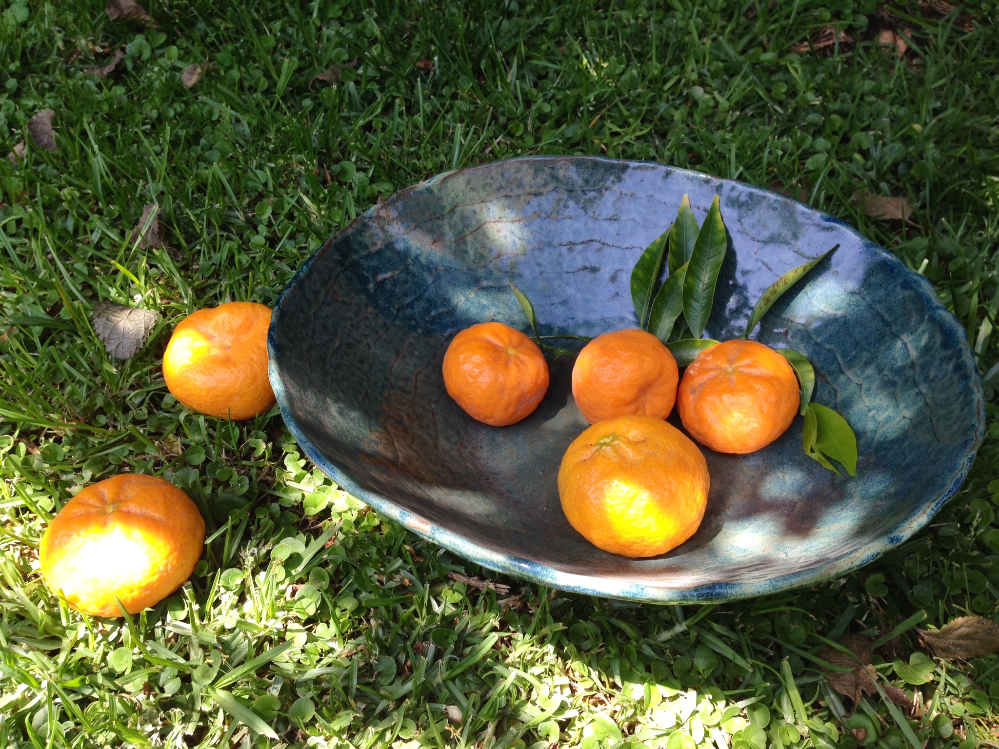  - Bowl de cerámica gres con mandarinas - Manos del Alma-.JPG