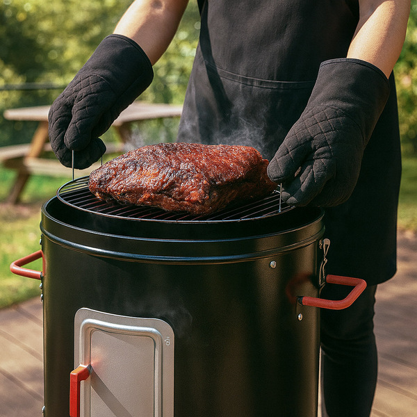 Ahumador y parrilla 3 en 1 diámetro 44 cm 