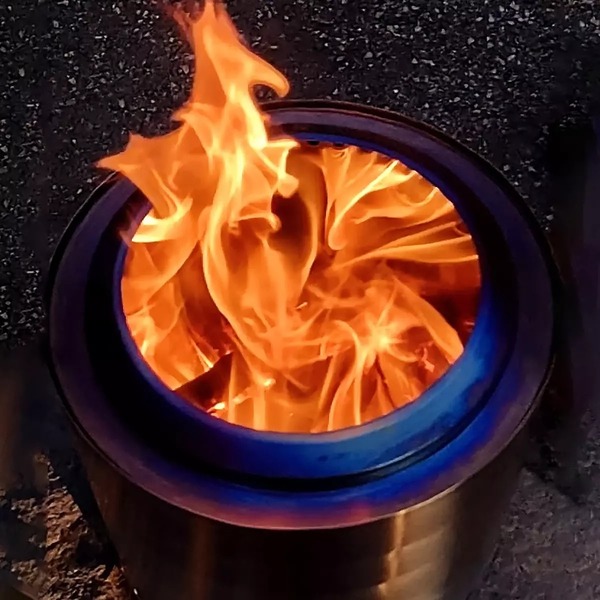 Brasero sin humo Bigflame 37 con bolso y base - OUTLET