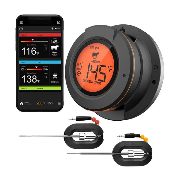 Termómetro HyperBBQ AT-02