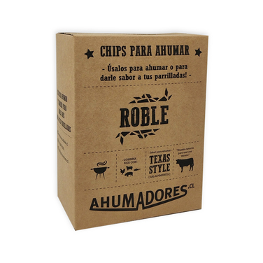 Pack de 3 cajas de 1 kg de Chips de madera #4 (15-35 MM)