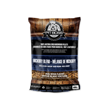 Pellet para ahumar  Pit Boss - Manzano, Cerezo,  Nogal, Mesquite y Mezcla Competition, Bolsa 9 kg