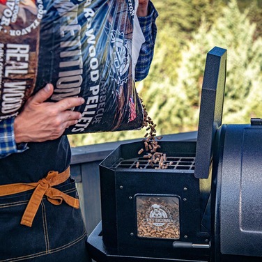 Pellet para ahumar Pit Boss - Manzano, Cerezo, Nogal, Mesquite y Mezcla Competition, Bolsa 9 kg