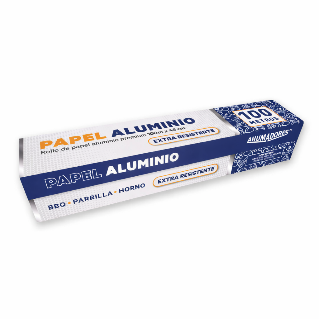 Rollo Papel Aluminio 45 cm x 100 metros - 20 Micras Rollo Papel ...