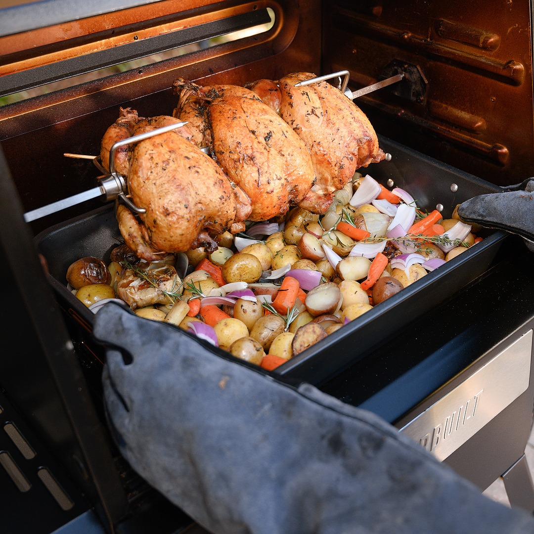 KIT ASADOR GIRATORIO MASTERBUILT