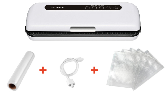 Selladora al vacío Freshpack SV100 (INCLUYE 1 ROLLO DE 20CM X 2 MT)