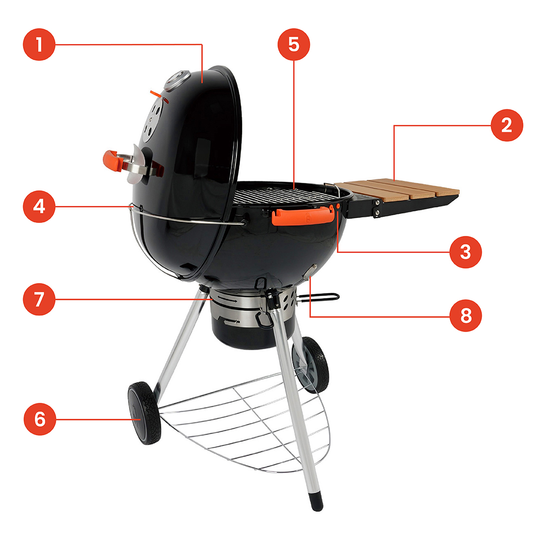 Kettle ProQ Rodeo 57 cm - KIT 1 