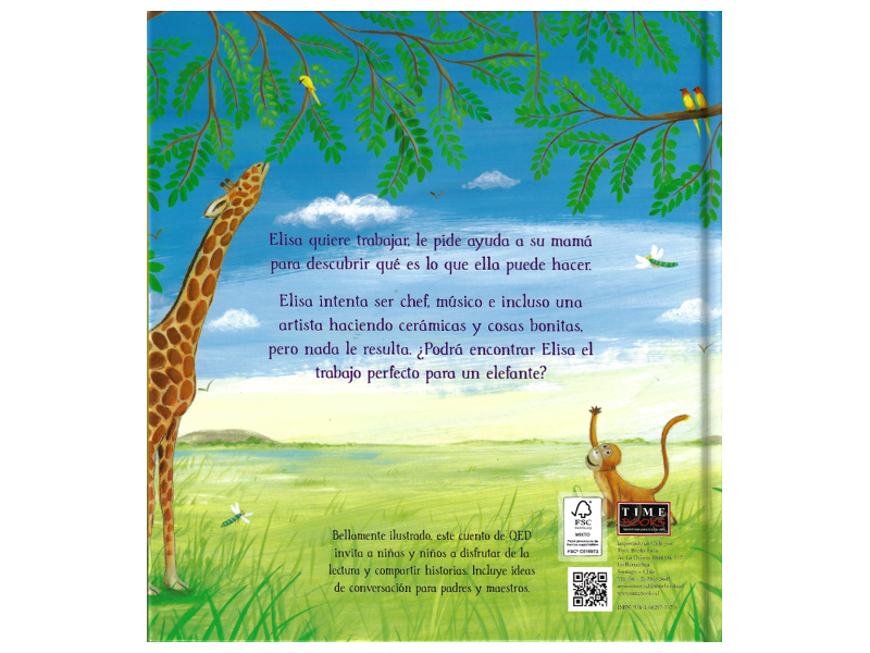  - El trabajo perfecto para un elefante - contratapa.png