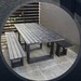 Mesa de comedor de terraza U de ecotabla - mesa de terraza grande con bancas de ecotabla ecomadera modelo U resistente al sol y a la lluvia especial para exterior 3.png.jpg