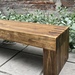 Banca de madera de pino macizo - banca de pino macizo de 200x50 cm 6.jpg