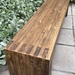 Banca de madera de pino macizo - banca de pino macizo de 200x50 cm 7.jpg