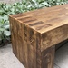 Banca de madera de pino macizo - banca de pino macizo de 200x50 cm 8.jpg