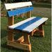 Banca de pallet modelo Griega - 