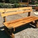 Banca de pallet modelo Griega - 