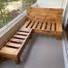 Sofá de madera de pallets reciclados a medida - sofá con banca de madera de pallet castaño.jpeg