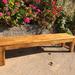 Banca simple de madera de pallets reciclados a medida - banca simple de madera de pallet.jpeg