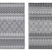 Alfombra PET modelo Relic negro con blanco 240 x 300 cm. - Alfombra plástica Relic 2.PNG