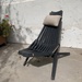 Silla plegable de madera de pallets reciclados y yute - silla plegable de madera de pallets reciclados negra.jpeg