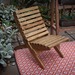 Silla plegable de madera de pallets reciclados  - Silla desmontable de palet madera liviana.jpg