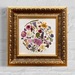 Herbario circular de flores prensadas con marco de 42 x 42 cm - cuadro cuadrado herbario redondo.JPG