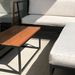 Mesa de fierro de perfil cuadrado y superficie de madera (patas cubo) - Mesa cubierta madera, patas cubo de fierro cuadrado 4.jpg