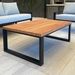 Mesa de fierro de perfil rectangular y cubierta de madera (patas corchete) - mesa de centro o lateral cubierta de madera, patas de fierro tipo corchete 4.jpg
