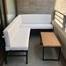 Juego de terraza de fierro de perfil cuadrado - sofa de fierro de perfil cuadrado con cojines en tela de exterior 13 copia.jpg