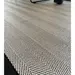 Alfombra vinílica modelo Piek de 250 x 350 cm - alfombra vinilica gris con borde negro modelo piek especial para exterior.webp