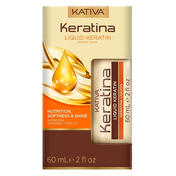 Aceite Capilar Keratina Liquida 60 ml, Kativa Farmacias Knop
