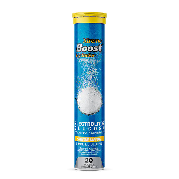 Xtreme Boost Hydration bebida hidratante x 20 tabletas efervescentes ...