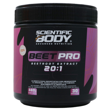 Beet pro 20:1 extracto de betarraga 165 g, SBO - Farmacias Knop