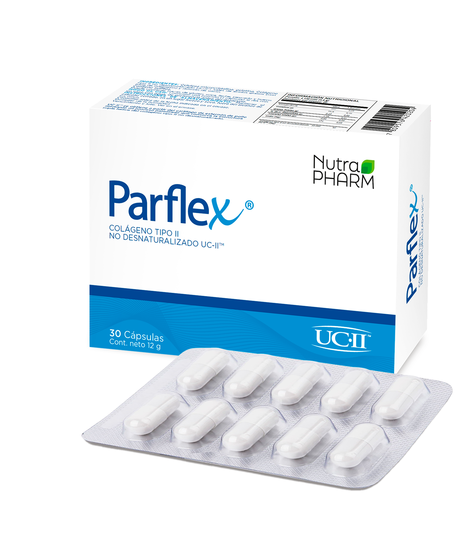 Parflex x30 cápsulas, Nutrapharm - Farmacias Knop