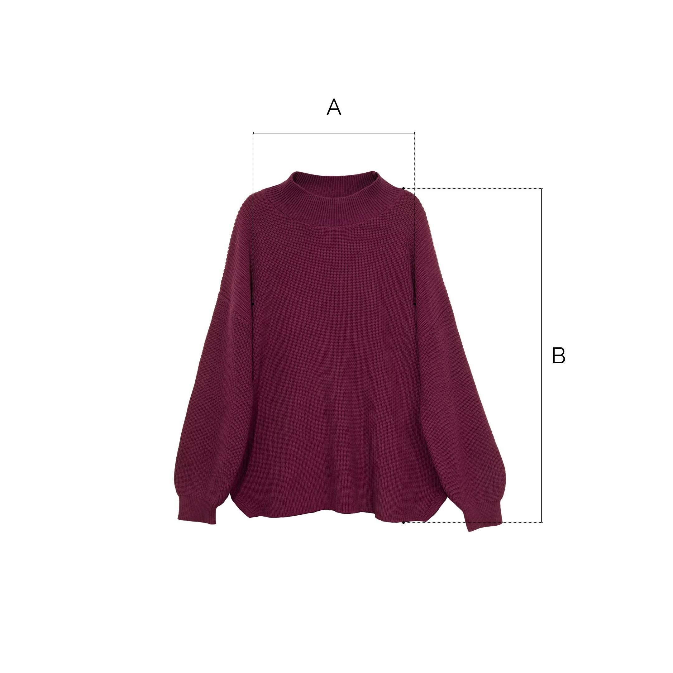 Guía de tallas de Sweater Ostuni