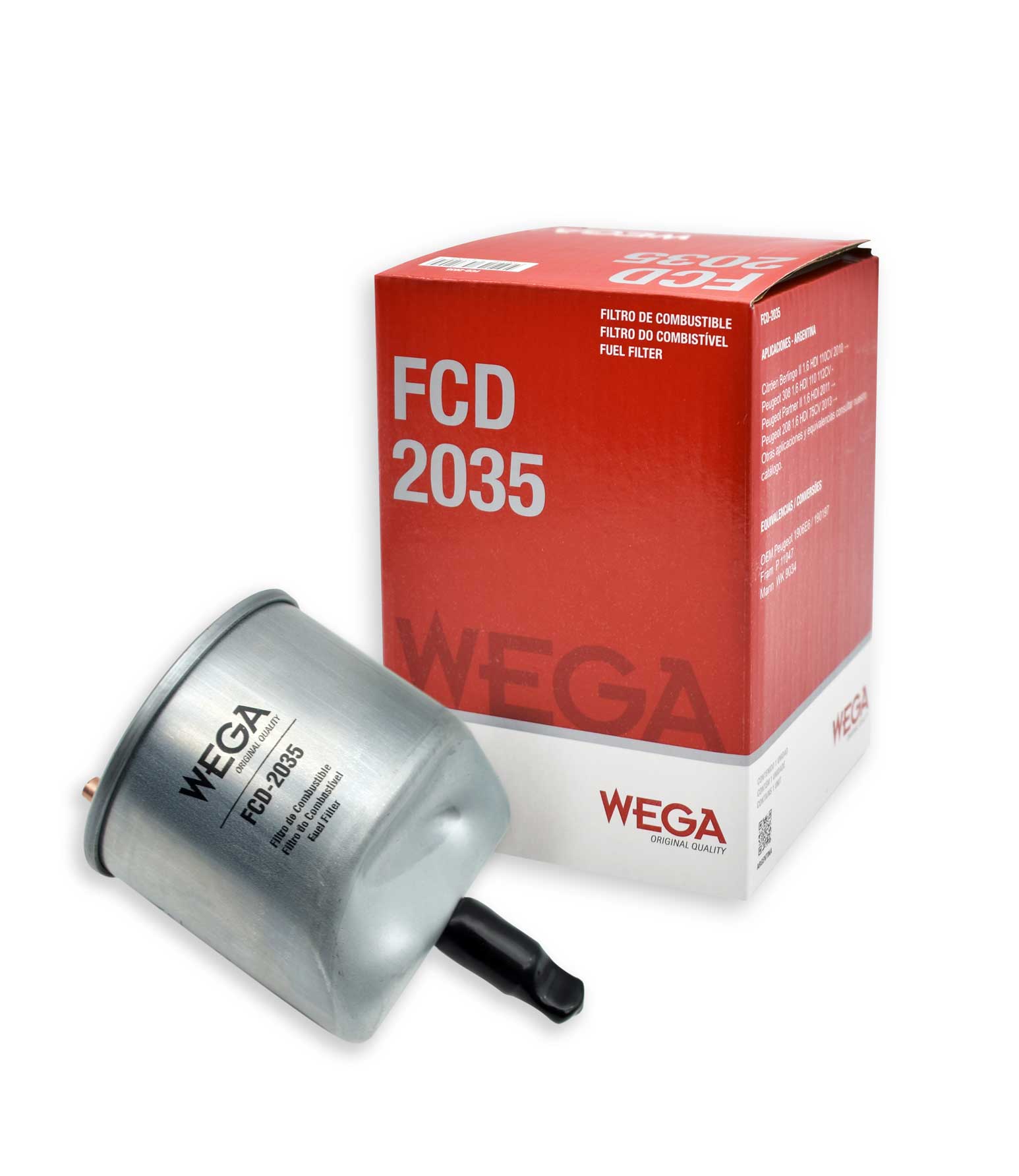  - WK9034Z Filtro Combustible Wega FCD-2035