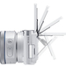 Samsung NX NX500 + OIS 16-50mm MILC 28,2 MP BSI CMOS 6480 x 4320 Pixeles Blanco - ProductImage-10