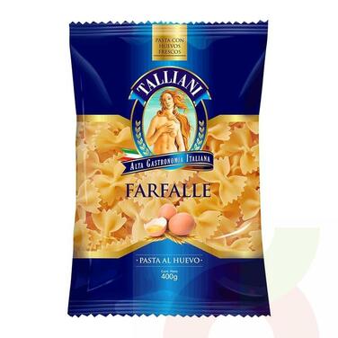 Pasta Farfalle Talliani 400Gr - Supermercados Eltit