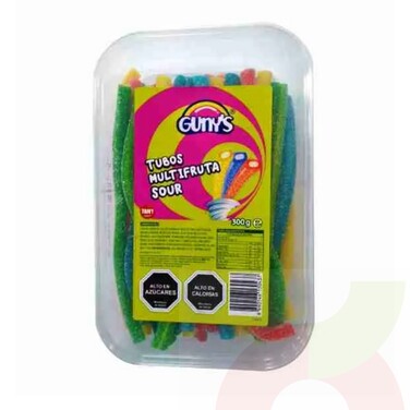 Tubos Multifruta Sour Guny´s 300gr - Supermercados Eltit