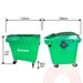 Basurero 1100Lt C/Rueda Contenedor  - BASURERO 1100LT (1).JPG