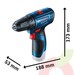 Taladro Inalámbrico Bosch GSR 120-LI Con Batería y Cargador - 12.JPG
