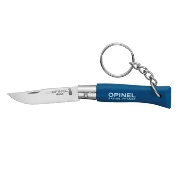 Cuchillo Opinel N4 llavero Azul