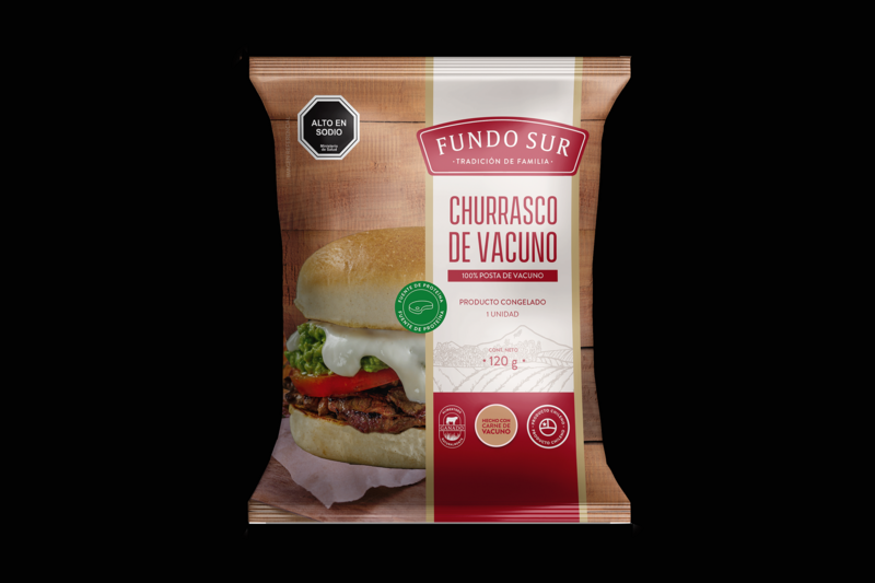 Caja Churrasco de Vacuno Fundo Sur, 36 Unidades