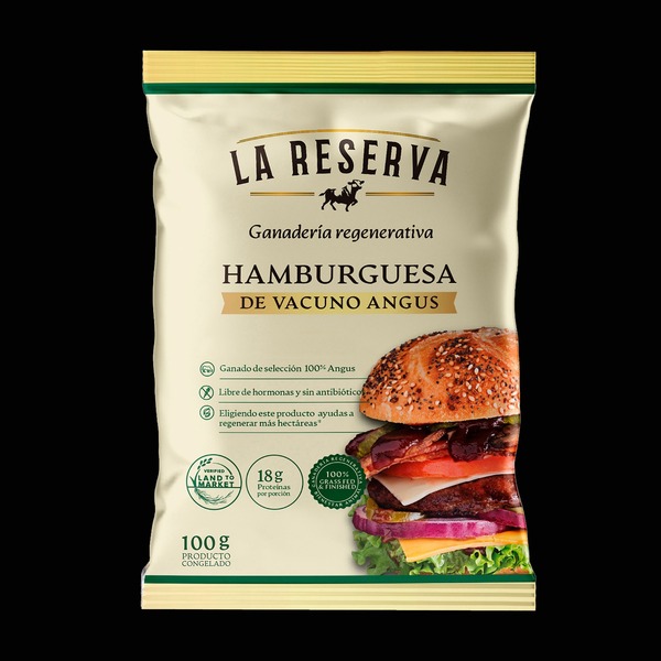 Caja Hamburguesa La Reserva, 40 Unidades