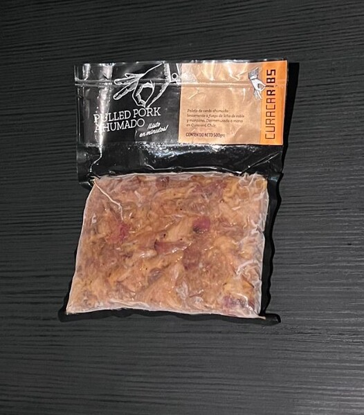 Pulled Pork Curacaribs 550 grs