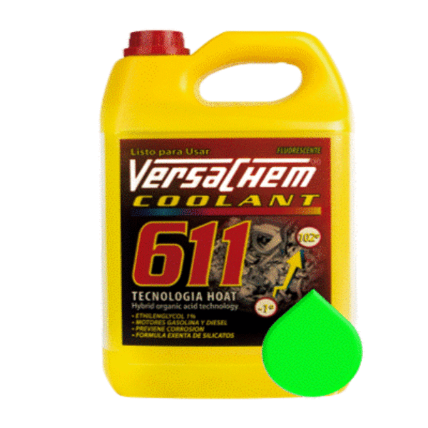  - 611-Gl Refrigerante Coolant 3.7lts Verde
