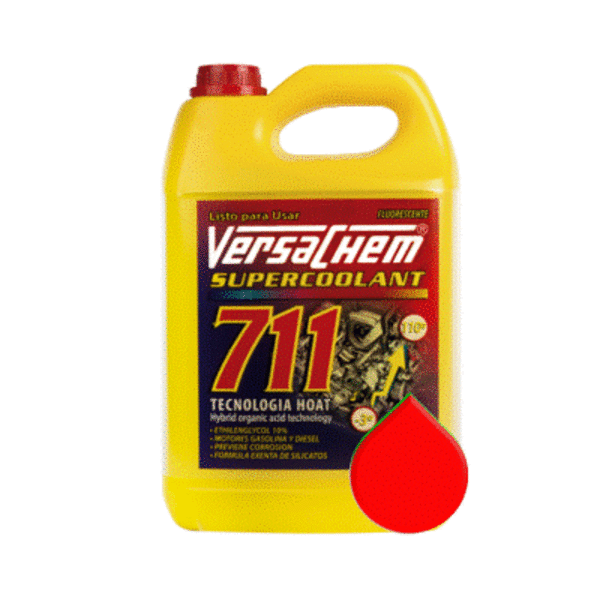  - 711-E Refrigerante /Coolant -3ºc Rojo