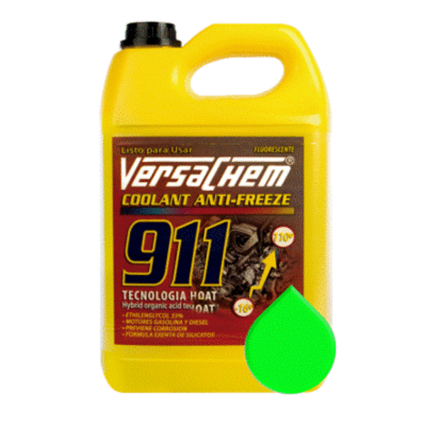  - 911-Gl Anticongelante 3.7lts -16ºc Verde