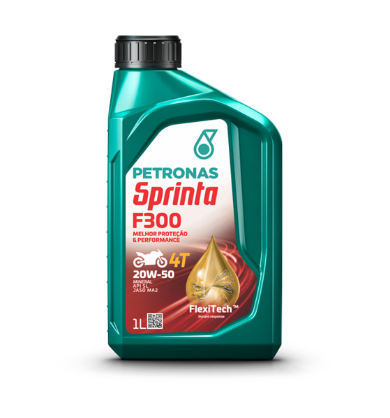  - Sprinta  F300 20w50 (1 bidon de 1 lt) PETRONAS