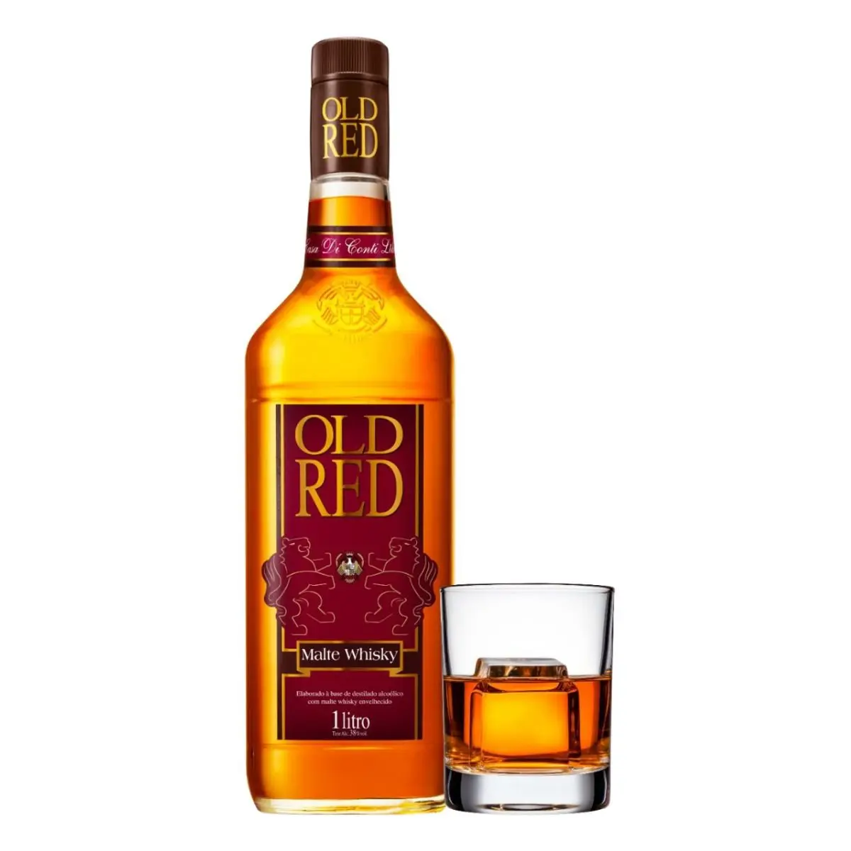  - Whisky Old Red Honey 1000Cc 29.5G + Vaso .webp