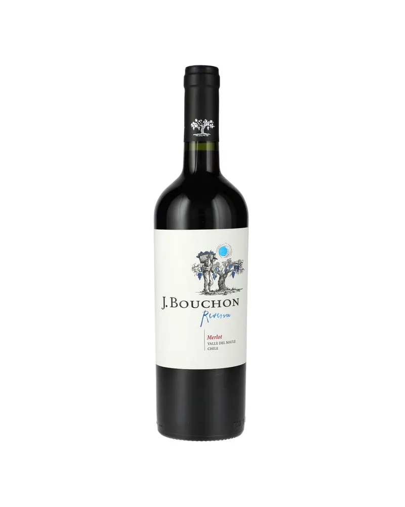  - Vino J.Bouchon Reserva merlot 750Cc 13G .webp