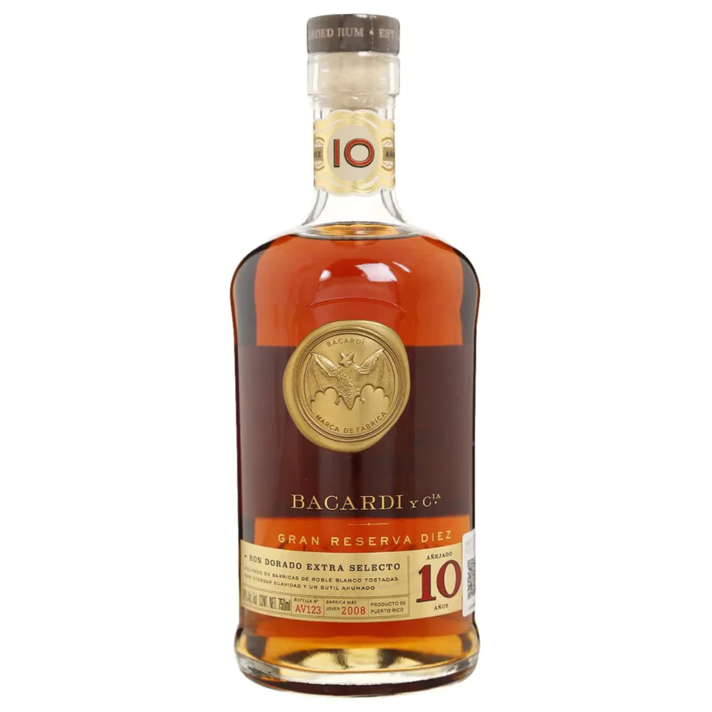  - Ron Bacardi 10 Años 750Cc 40G .webp